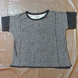 DKNY Animal Print Tee Shirt